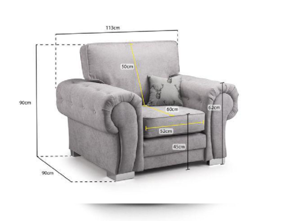 Luxury Verona 3+2 Seater Sofa